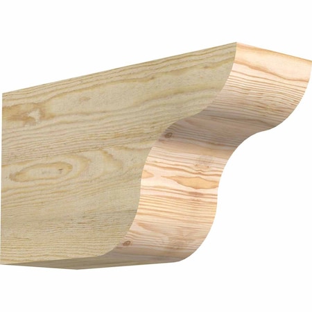 Ekena Millwork Carmel Rough Sawn Rafter Tail, Douglas Fir, 6"W x 10"H x 18"L RFT06X10X18CAR00RDF